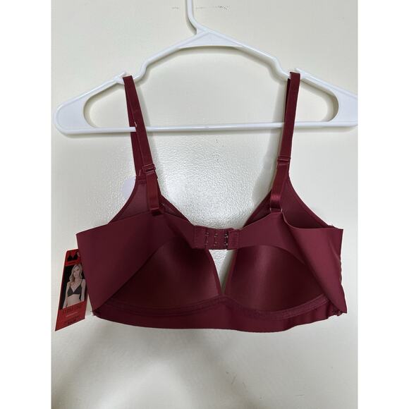 Strm Line Wireless Bra Size 36B Dark Red Lightly Padded NEW - Picture 6 of 7
